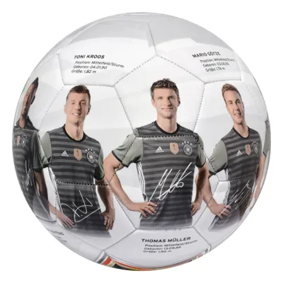 Produktbild von DFB Ball Fußball Deutsche Nationalmannschaft 2017 Mannschaft Sammelobjekt Gr.5