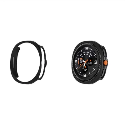 Obrázok produktu pre INF 40mm PC ochranné puzdro pre Samsung Watch8, čierne, ochrana proti nárazom čierna M