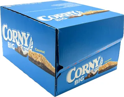 Produktbild von Corny Riegel BIG Coconut, Kiste mit 24x 50g