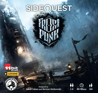 Produktbild von Asmodee Side Quest: Frostpunk, Brettspiel