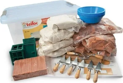 Produktbild von Teifoc Schulset in Kunststoffbox mit Griffen 39x19x29cm