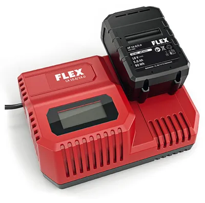 Zdjęcie produktu dla Flex Schnell-Ladegerät CA 10.8/18.0 230/CEE Ladegerät f. 10,8 + 18 V Akku 417882