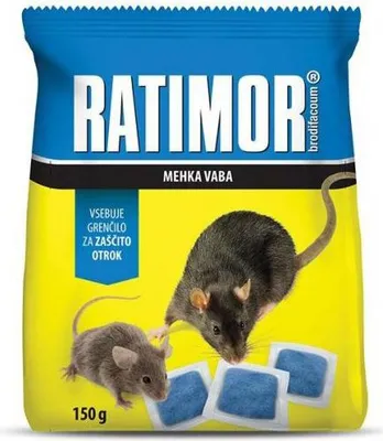 Immagine prodotto di Nohel Garden Rodenticide RATIMOR esca morbida 150g