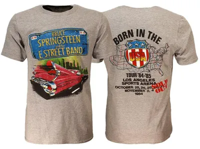 Zdjęcie produktu dla Koszulka Bruce Springsteen Rosa Cadillac – rozmiar XL