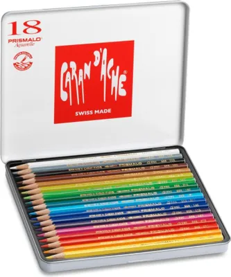 Immagine prodotto di Caran d-Ache 999.318 pastello colorato Multicolore 18 pz