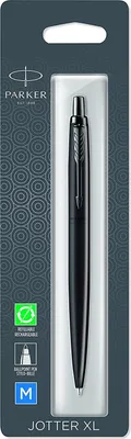 Produktbild von PARKER Kugelschreiber Jotter XL Monochrom Prem. Schw. bl. M Blister