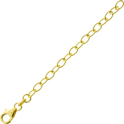Produktbild von Verlängerungskette 3mm Gold 585 14 Karat Ankerkette 07