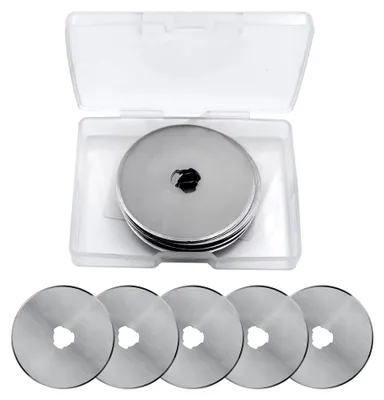 Produktbild von 15 Ersatzklingen 45 mm für Rollschneider aus Edelstahl
