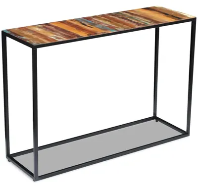 Obrázek produktu pro vidaXL Konzolový stolek Staré dřevo 110x35x76 cm