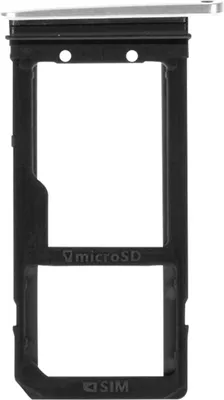 Produktbild von Clappio, SIM- und Micro-SD-Kartenhalter für Samsung Galaxy S7, Weiß