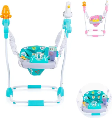 Obrázok produktu pre Chipolino Hopser Jumper Macarena, hern centrum, meldie, svetlo, vkovo nastaviten, modr