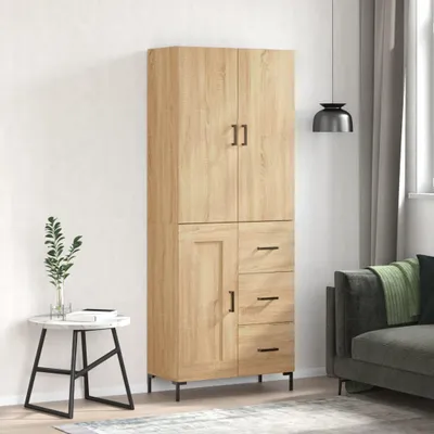Zdjęcie produktu dla vidaXL Deska wysoka dąb sonoma 69,5x34x180 cm Materiał drewnopochodny