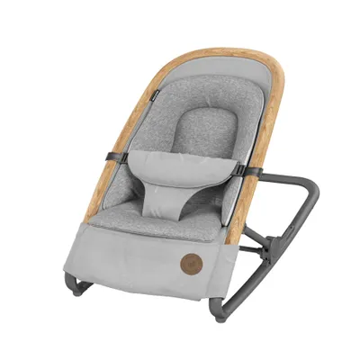 Produktbild von Maxi-Cosi Kori 2-in-1 Babywippe, hochwertige Babyschaukel nutzbar ab der Geburt bis max. 9 kg, natürliches, ergonomisches Schaukeln ohne Elektronik, einfach zusammenklappbar, Essential Grey (grau)