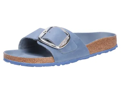 Produktbild von Birkenstock Damen Pantolette, blau(dustyblue (01929)), Gr. 35