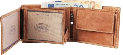 Produktbild von Akzent Echt Leder Geldbörse