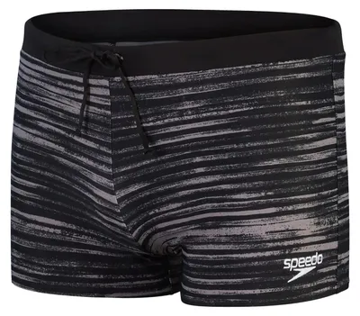 Produktbild von Speedo Valmilton Badehose für Herren chlorbeständig, Farbe:Schwarz-Grau, Größe:5