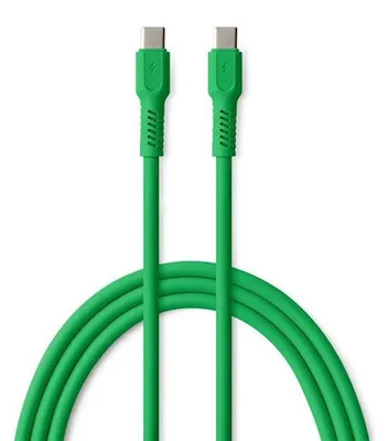 Immagine prodotto di Cavo COLORUM USB-C - USB-C 1,8 m 3A CK60-CC-10 Per smartphone, tablet, laptop Verde