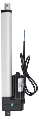 Obrázok produktu pre Elektrický pohonný mechanizmus, 400 mm, zdvih 16 palcov, 3000 N, 660 lbs, stupeň krytia IP54, tichý, lineárny, 24 V