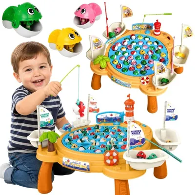 Productafbeelding van Woopie Interactief magnetisch piratenvistafelspel