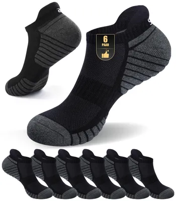 Produktbild von Rutschfeste Socken für Fußball - Atmungsaktiv und Komfortabel - 6 Paar