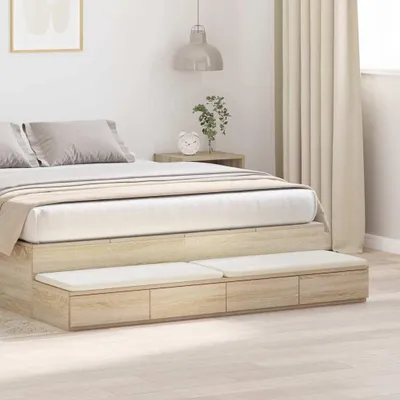 Produktbild von Bettschubladen Sonoma-Eiche 150 x 36,5 x 16,5 cm Holzwerkstoff