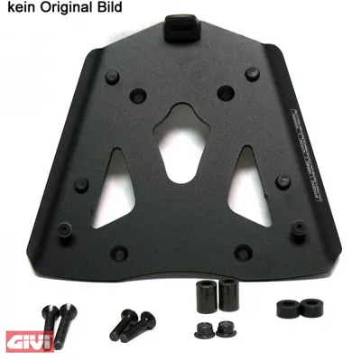Produktbild von Givi M8 Platten-Kit M8B komplett Alu schwarz für Monokey Topcase / Max. Zuladung 6 kg