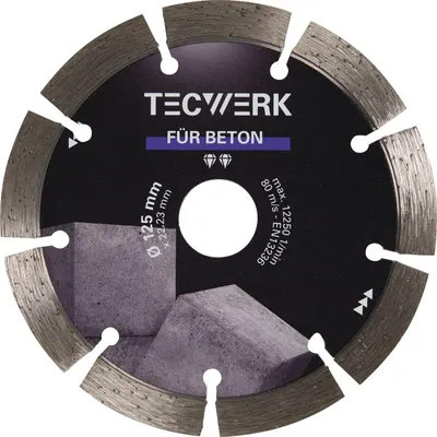 Produktbild von Tecwerk Diamanttrennscheibe BETON  - 1 Stk.
