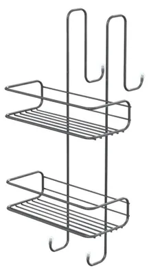 Obrázok produktu pre CHROM LINE hranatá polica, 240x490x220 mm, chróm