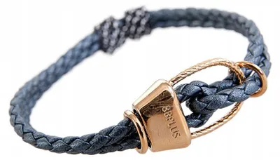 Zdjęcie produktu dla Bransoletka 8b+ Wristband Iliada - blue/gold