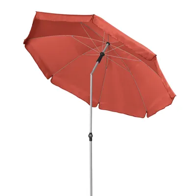 Produktbild von Doppler ACTIVE 200 Sonnenschirm rund ø 200 in 8 Farbvarianten Mittelmastschirm Balkonschirm 831 Terracotta