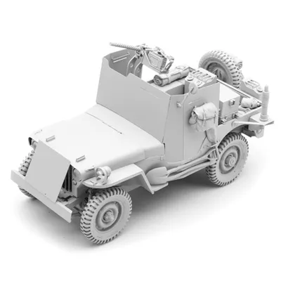 Produktbild von Torro 1/16 Bausatz Willys Jeep gepanzert 2222000330