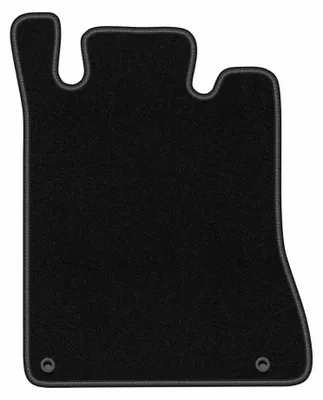 Produktbild von Fahrermatte Velours für Mercedes SL R129 1989-2001 (500 sl) – 1-tlg, Schwarz, passgenau – Wielganizator BASIC