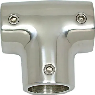 Zdjęcie produktu dla Wtyczka Oem Marine ze stali nierdzewnej 90° srebrna 22 mm srebrna 22 mm