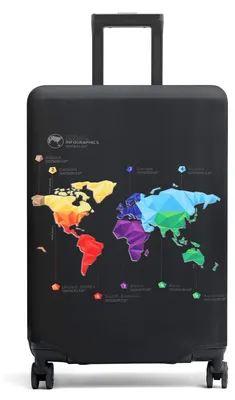 Image de Elzusha - Housse de protection pour valises, compatible avec les valises de 18 à 32 pouces