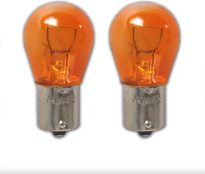 Produktbild von 2 Stück Blinkerbirnen PY21W 12V 21W BA15s Orange Halogen für Auto Ersatzteil
