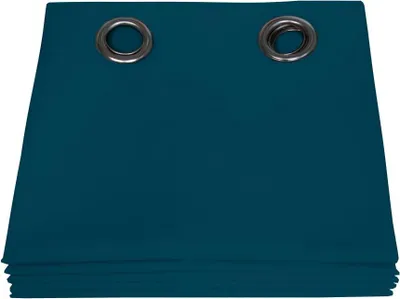 Produktbild von MOONDREAM  Verdunkelungsvorhang | Licht+Sonnenschutz | 100% Lichtschutz | Ösen | Blau MC56 | 135B x 250H cm