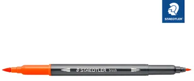 Produktbild von Staedtler Doppelfaserm.wasserverm. orange