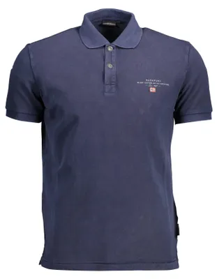Produktbild von Napapijri Herren KURZARM-POLO Blau NP0A4GDLELBASSS4_43DA386_BLU176 : Größe - XL Größe: XL