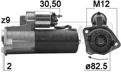 Produktbild von ERA 220137A Starter Anlasser 1,8kW für VW PASSAT Variant (3B6) 12V