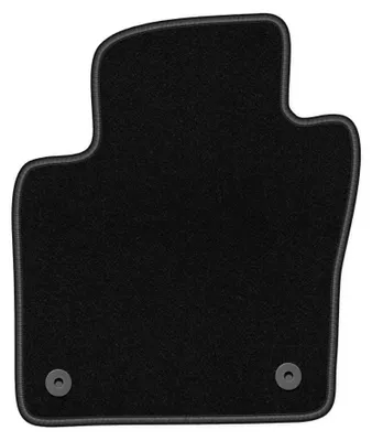 Produktbild von Fahrermatte Velours für Volkswagen Beetle 2012-2019 (Cabrio/Coupé) – 1-tlg, Schwarz, passgenau – Wielganizator BASIC