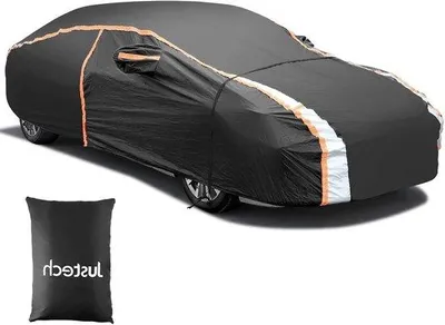Produktbild von Wasserdichter Outdoor-Autohimmel 210D mit Reflektorstreifen und Reißverschluss, UV-Schutz, 490x190x150cm