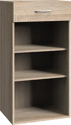 Produktbild von Regal Eiche MIAMI-43, B/H/T ca. 45/98/40 cm