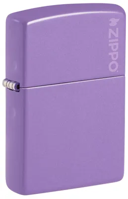 Immagine prodotto di Accendino a benzina Zippo Smoky Lavender con logo Zippo 60007432, non riempito