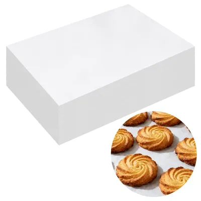 Wachspapier 25x35 cm, 500 Blatt, weiß, für Lebensmittel