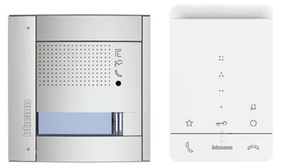 Image de Kit audio BTICINO Flex’ONE, interphone SFERA, CLASSE100 A16E, 2 fils, 1 pièce.