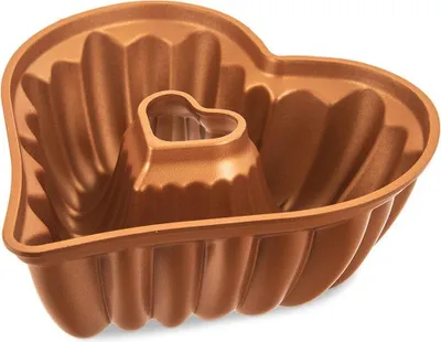 Zdjęcie produktu dla Forma do pieczenia Orion Forma do pieczenia z kominem Komin do pieczenia ciast Serce MARISSA 28,5 cm