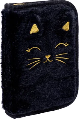Immagine prodotto di Fluffy Kitty Black AstraBag Astra Equipment Astuccio per matite a file singole