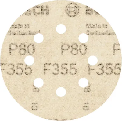 Produktbild von PRO F355 Schleifblatt, 125 mm, 80, 5-tlg.