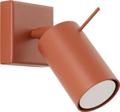Produktbild von Wandleuchte RING roter Ocker 1xGU10 10W Stahl 8x16x8cm Sollux Lighting