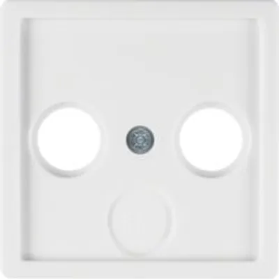 Immagine prodotto di BERKER piastra centrale Ant.dose Q.1/Q.3 polws velvet